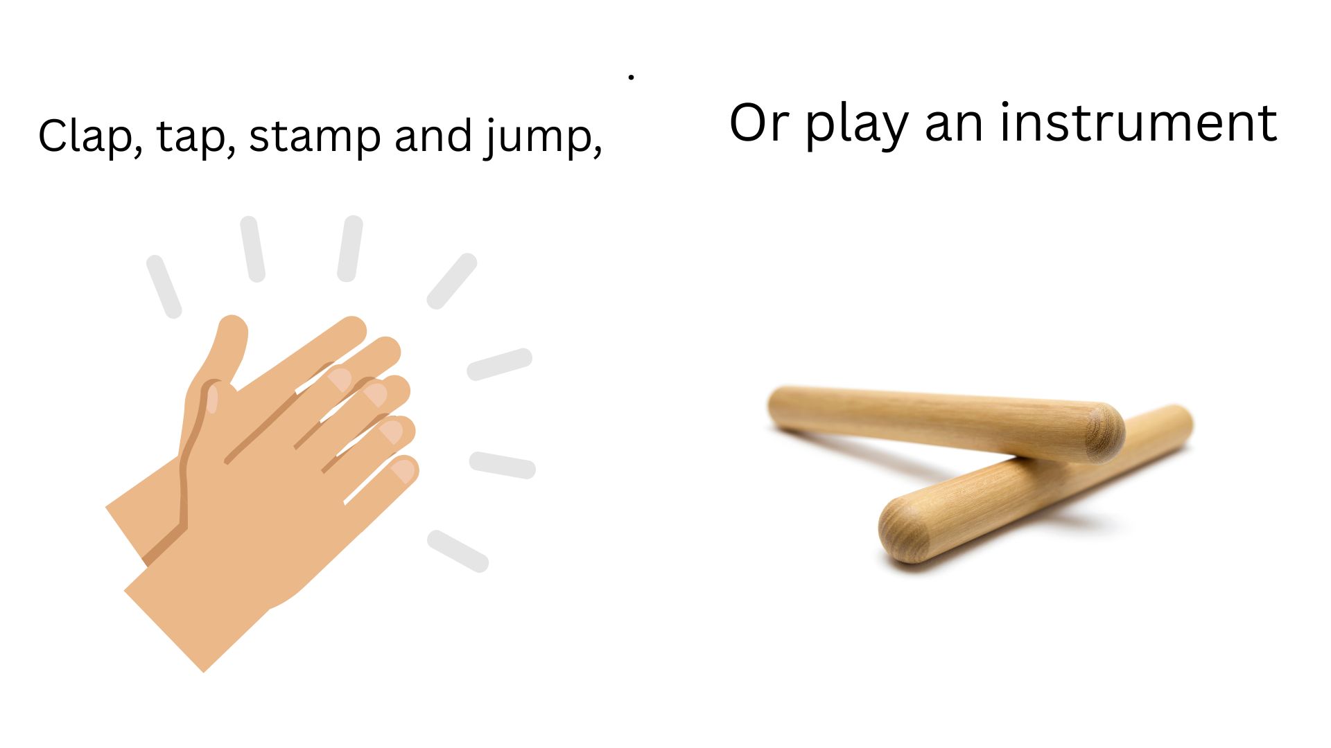 Tap Object Visual MusicTalk Visuals Early Childhood | Visual Communication Resources